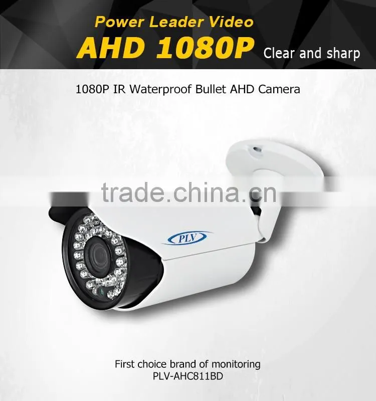 PLV best selling cmos home security kamera 1080p infrared bullet 2.0 mp hd cctv camera