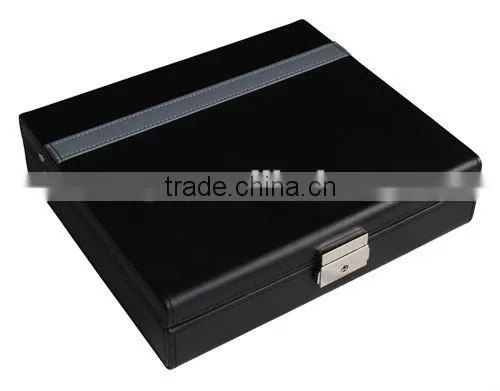 OEM Black leather jewelry box
