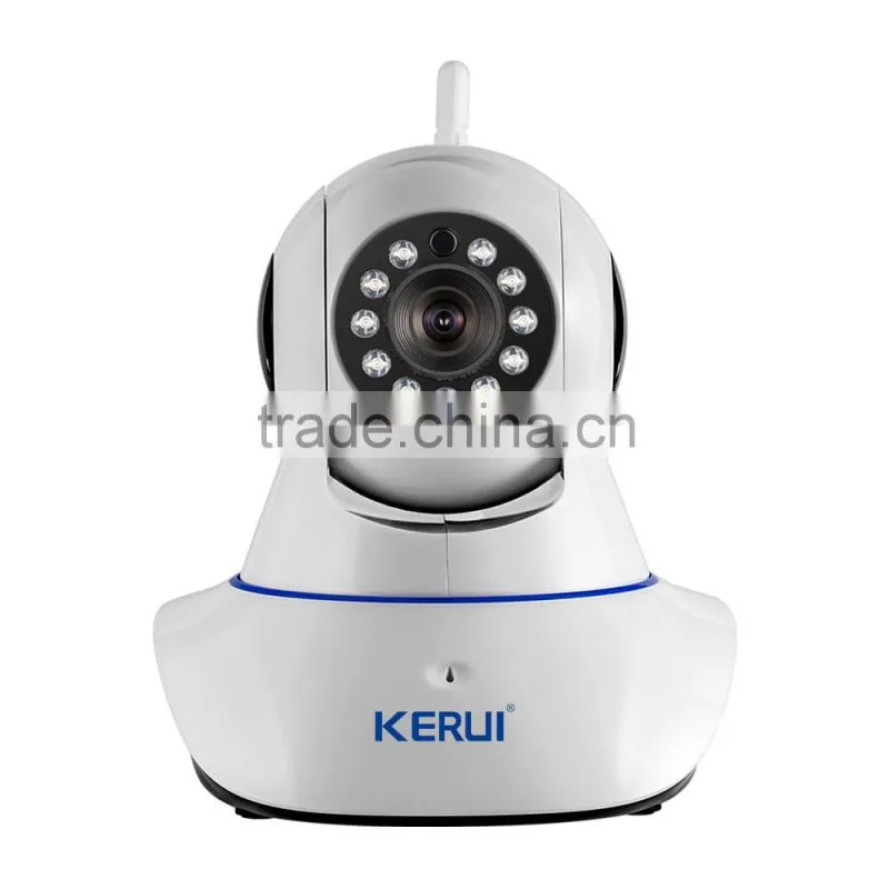 2016 Kerui G18 wireless intelligent security alarm system IP camera cover 99 wireless zone Security GSM Alarm system