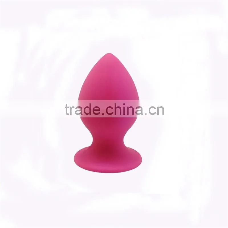 New arrival black anal sex toys with strong suction cup base