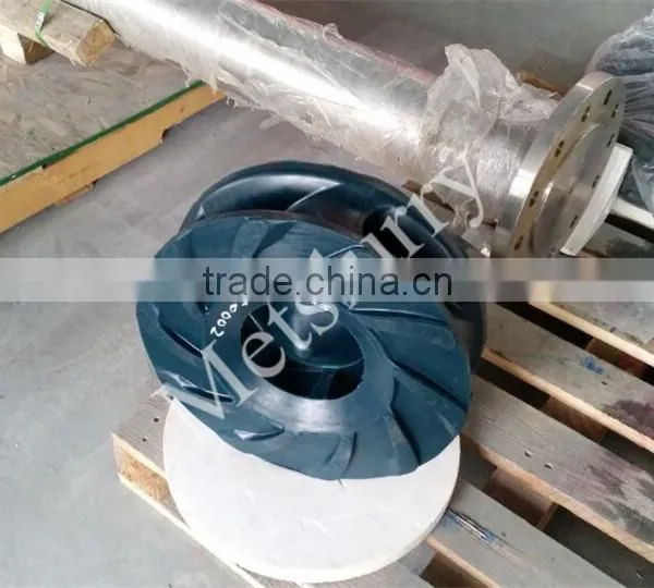 Wear resistance Wet Parts impeller for slurry pump