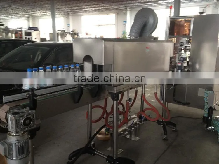 Two Head Casting Station Bottle Neck Labling Machine
