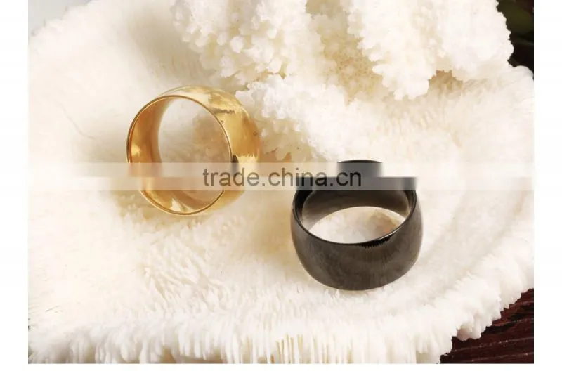 custom made stainless steel jewelry gold finger ring rings design for men with price