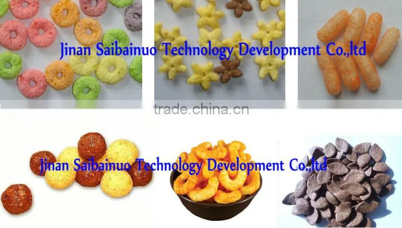Extrusion Corn Snacks Production Machine
