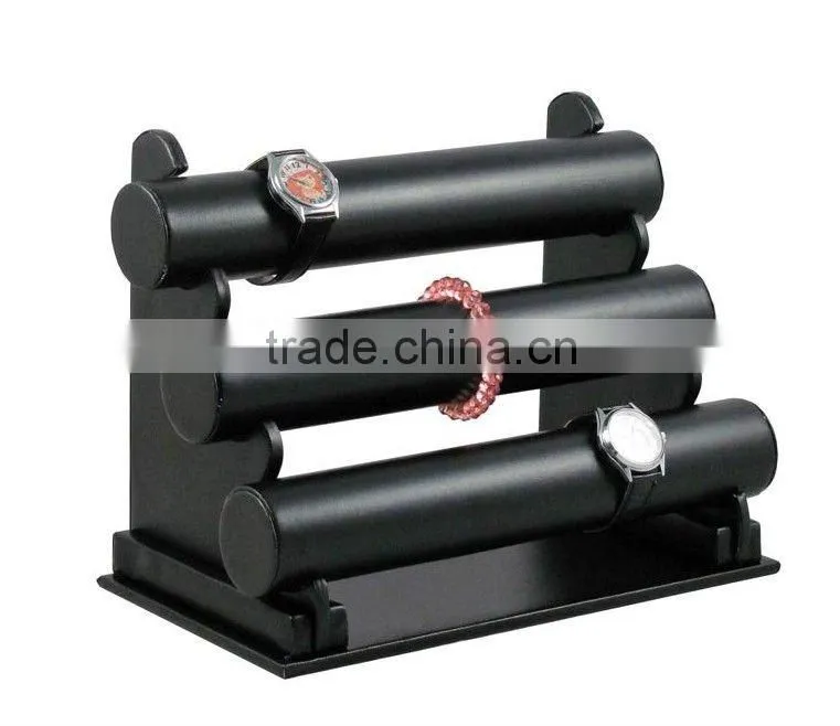 3 tiers wooden jewelry display stand watch display stand