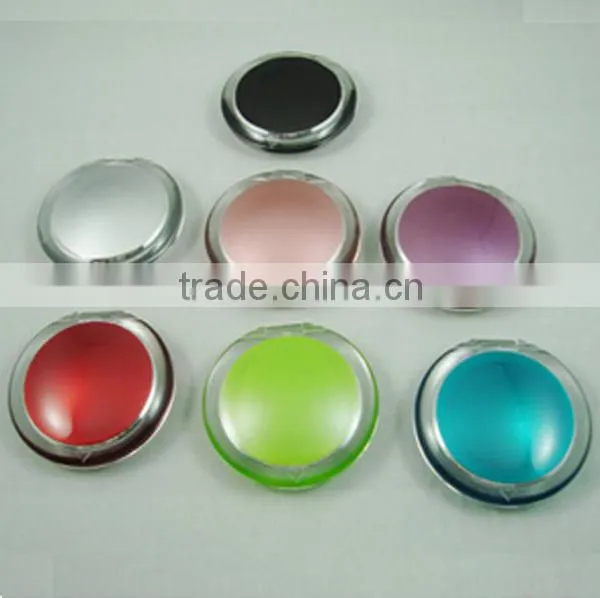 Round translucent acrylic cosmetic mirror / makeup mirror /pocket mirror