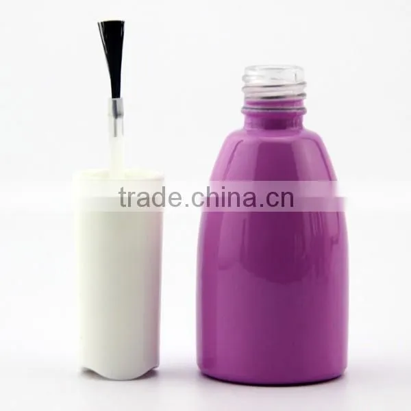 factory made high quality UV gel nail polish glass bottle