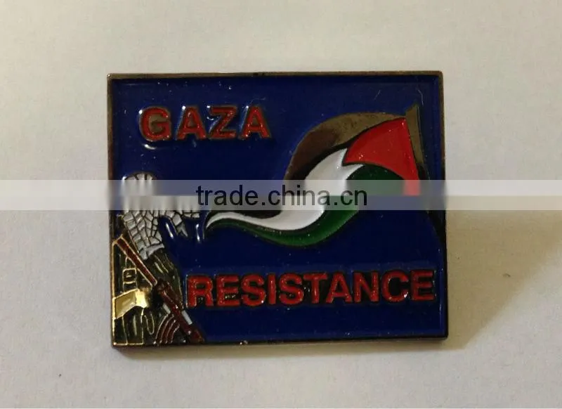 Wholesale manufacturers Palestine flag button badge ----- DH 17057