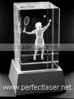 3d crystal machine photo
