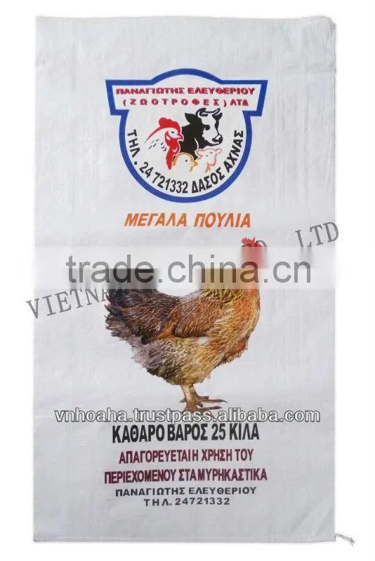 Vietnam pp woven plastic bag