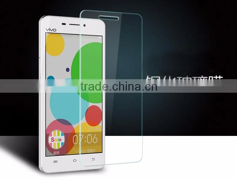 Anti Bluelight Colored 9H Tempered Glass Full Cover Screen Protector For Vivo X5L