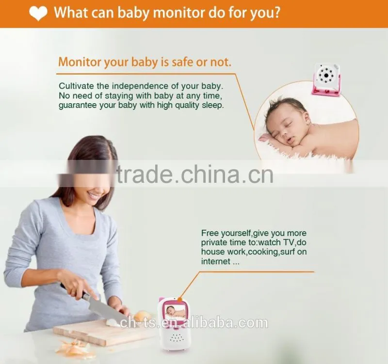 2.4" lcd Wireless Video Baby Monitor ,Cheap Baby Camera