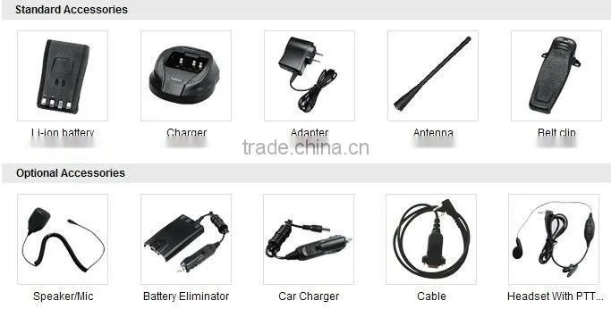 LT-770 hi low power selectable handsfree two way radio