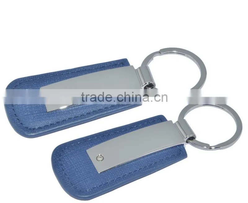 2016 exhibition promotional gift leather key chain,handmade keychain