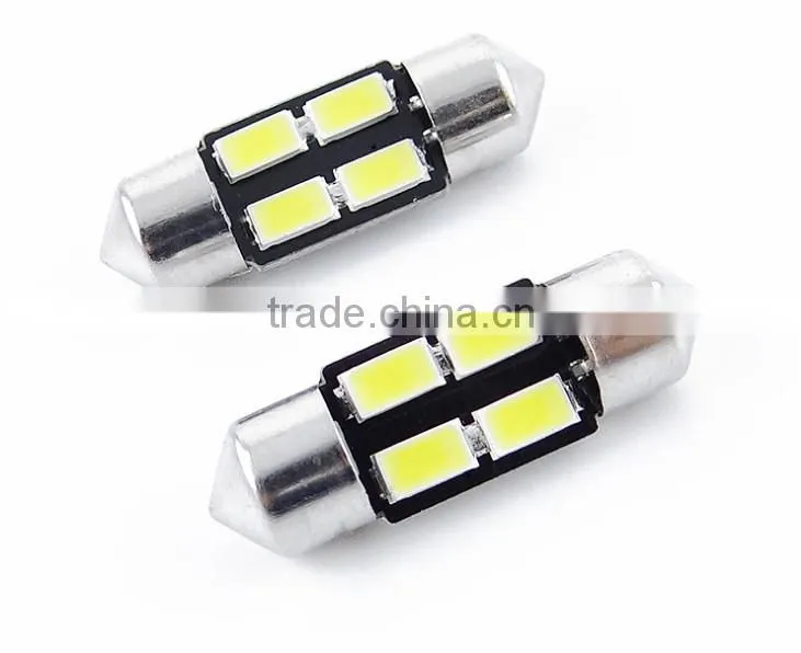 Festoon 31mm 36mm 42mm 1036 5630 4SMD car led Light Bulbs