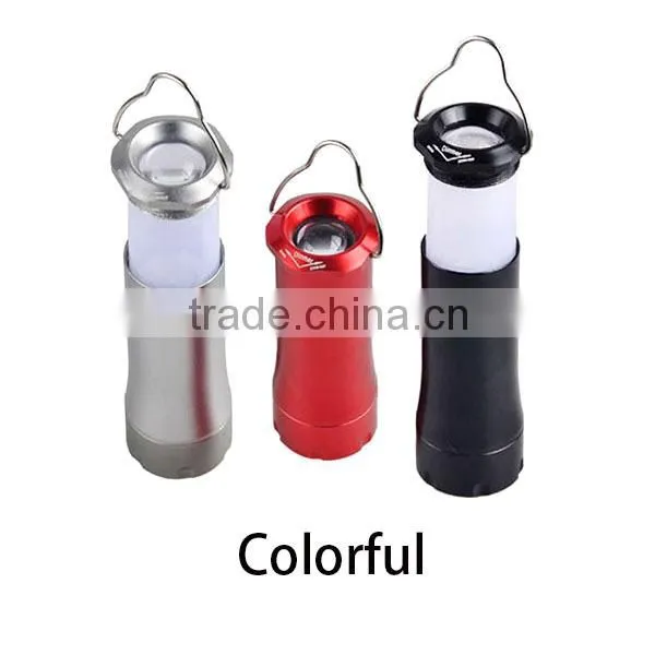 Hot Selling Outdoor LED Tent Lamp Portable Lantern Retractable 3 Modes