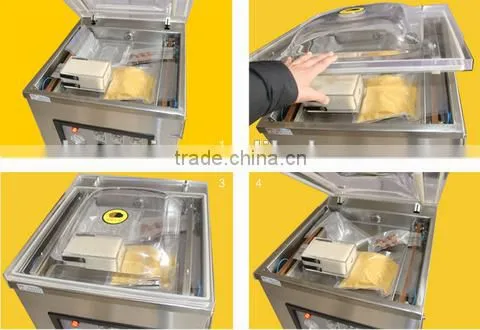 2016 New type Deepen vacuum packaging machine DZ400 rice packaging machine
