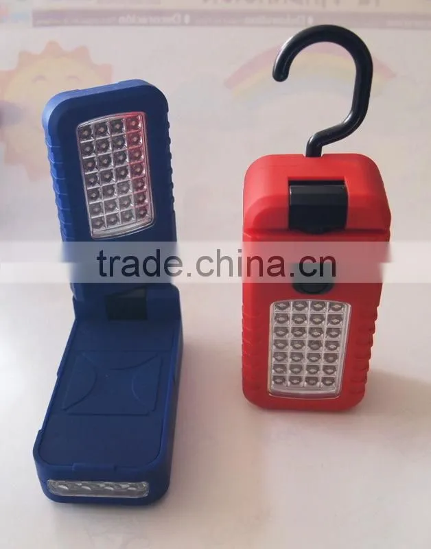 24 LED Work Light with hanging and 360 degree Rotating Light