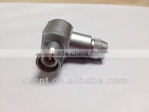 Metal bend 90 degree 1 pin electronic automobile connector