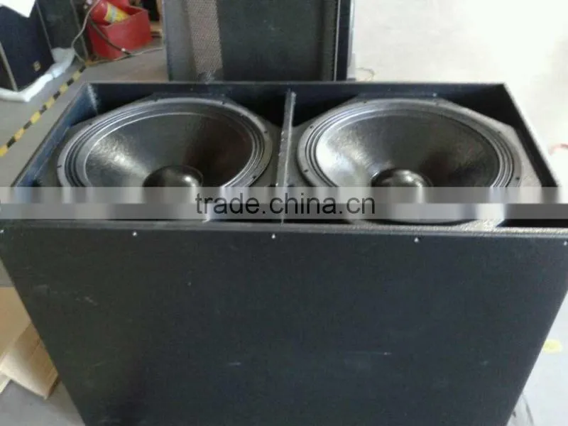 high quality PW-218 dual 18'' speakers subwoofer