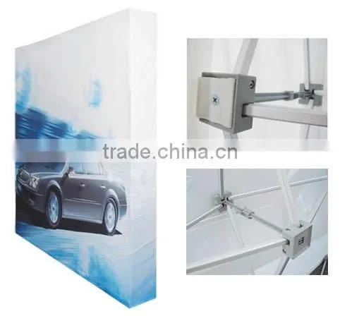 High Quality trade show backdrop velcro pop up