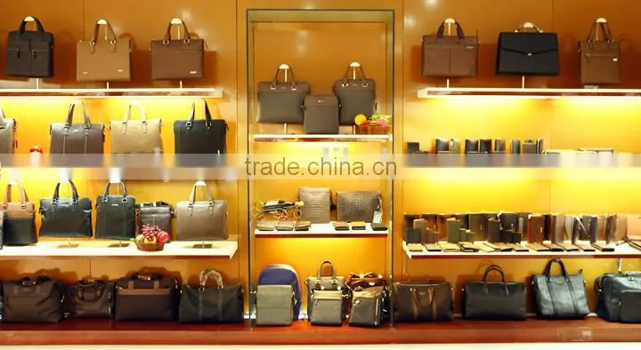 Wholesale custom consice genuine leather purse for women
