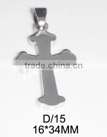 High Quality Stainless Steel Crucifix Pendant