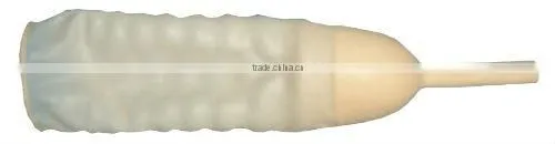 Latex condom catheter