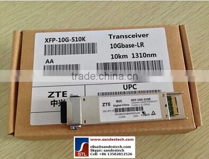 ZTE XFP-10G-S10K 10GBASE-LR XFP 1310nm 10km optical transceiver