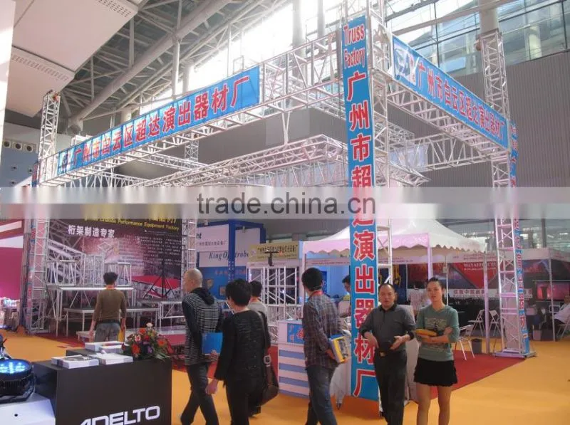 aluminum lighting turnable circle round truss system