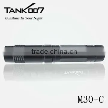 Mini led portable flashlight with magnet one 18650li-ion battery M30