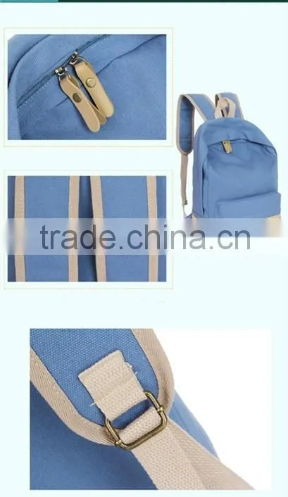 custom backpack colorful travel casual canvas backpack bag