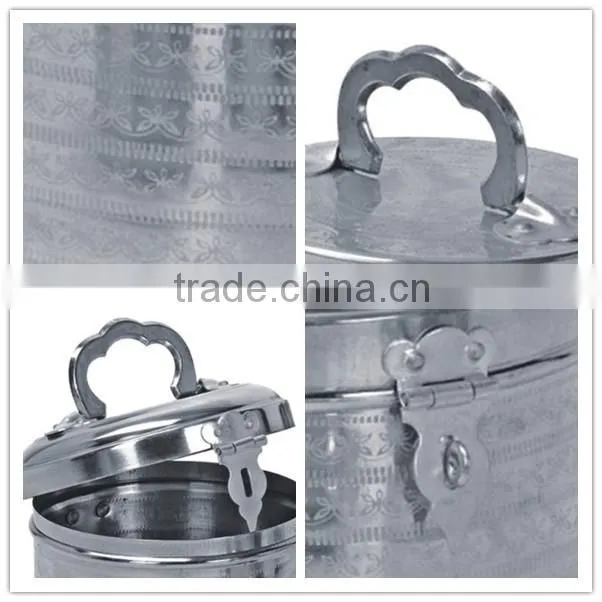 aluminum homeware / aluminum colored jewelry with handle