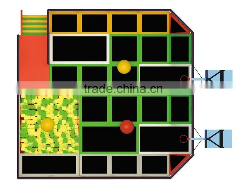 KAIQI GROUP high quality trampoline for sale with CE,TUV certification
