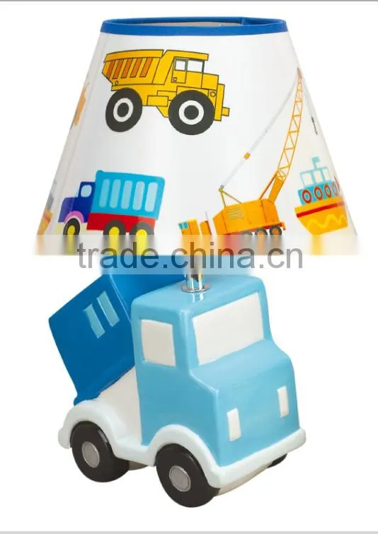 kid's ceramic table lamp