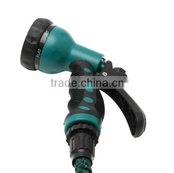 new product 2015 blue garden water hose with spray nozzle