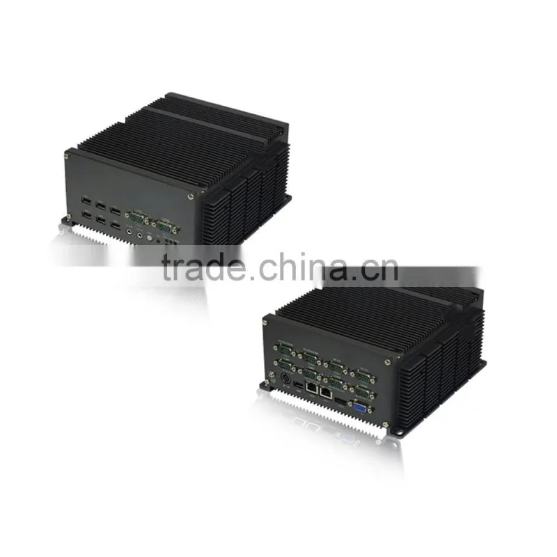 Intel Core2 P8600 Core Duo 2.4G 1* VGA1*LVDS 2*LAN 7*USB10*COM mini pc computer
