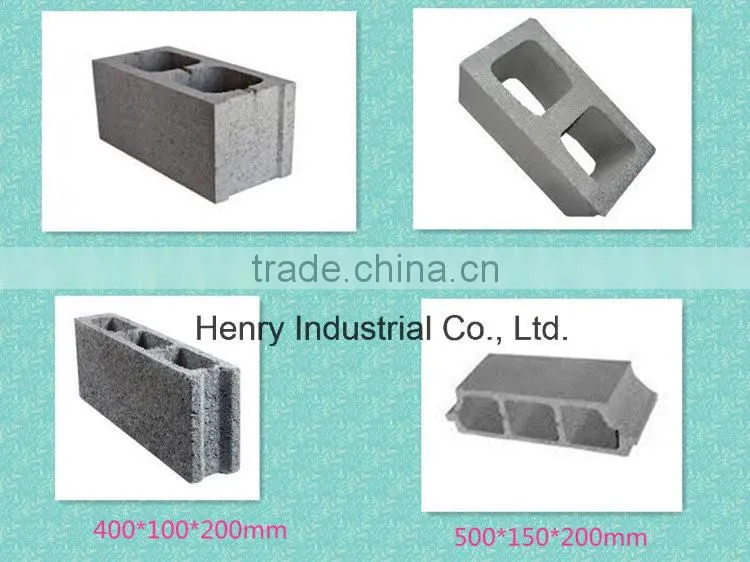 Vibration Molding QMY4-45 low energy cost high output egg layer block machine