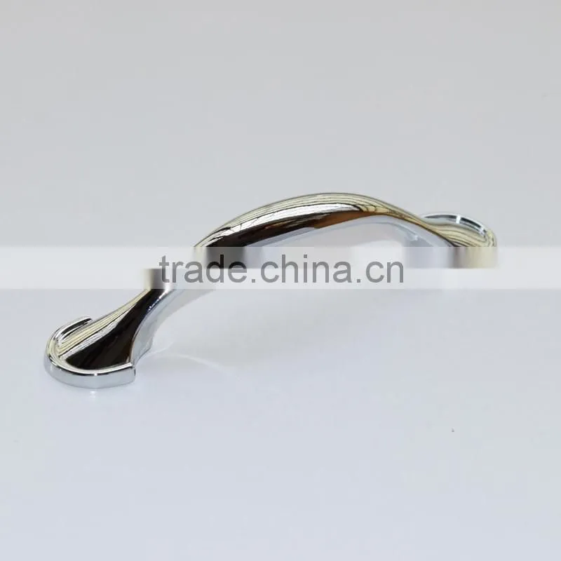 Wholesale zinc alloy bedroom classical furniture handle knob with chrome plated