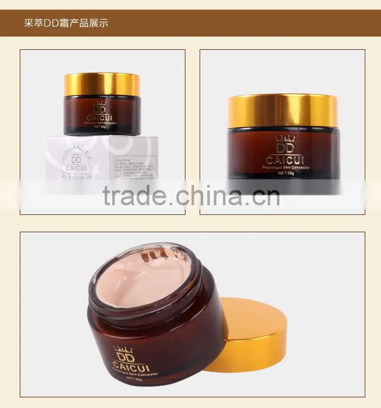 CAICUI Brand DD cream hot sale in Korean whitening high cover foundation cream