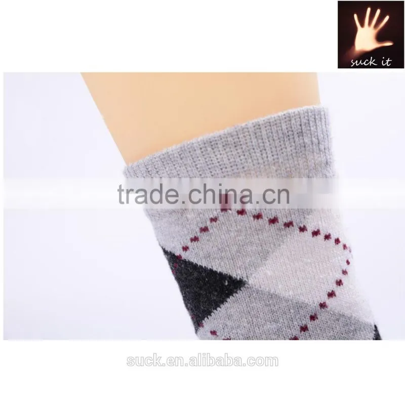 wool mixed material socks with comfortable