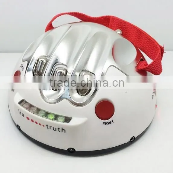 High quality Polygraph Test/ Electric Lie Detector Party Game /Toy Electric Lie Detector