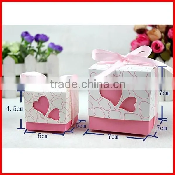 2014 New Design Lovely Card Paper Gift Box Packing Wholesale