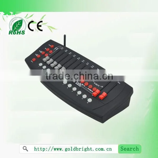 American stage lighting DJ controller Battery&Wireless dmx 512 light controller