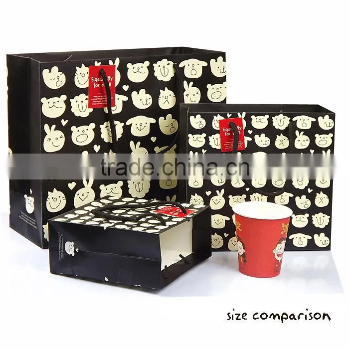 All Animal Face 3pcs Set Paper Bag