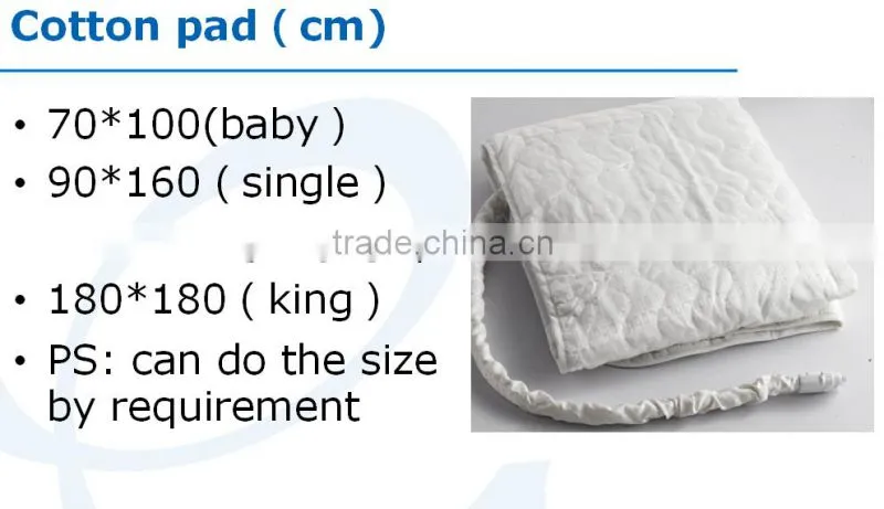 2016 Populat water heating mattress pads for health sleep HR-130