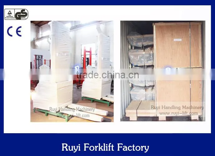 factory sell max. lift 5.5m reach forklift new reach stacker price