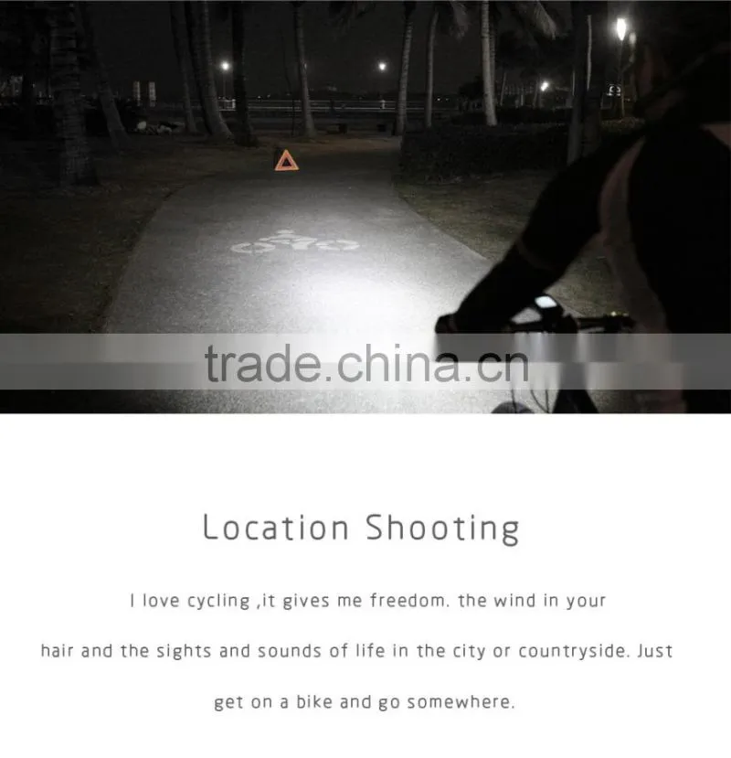 USB rechargeable waterproof LCD Backlight wireless Bike Odometer light bicycle
