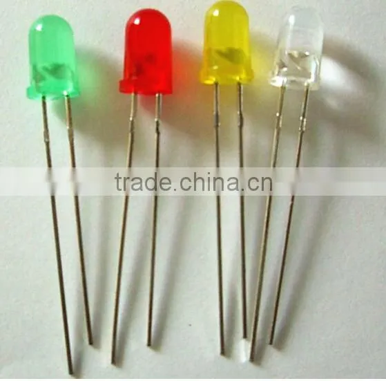2015 Super bright Round clear lens 3mm 5mm led diode