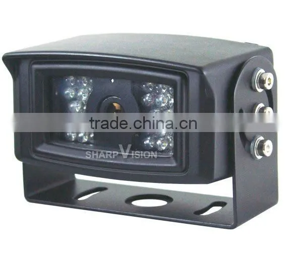 7" Digital car reversing camera system with touch buttons
